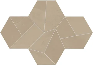 Мозаика Ergon Architect Resin Design Mini New York Sand Naturale E27L 17x22,6 натуральная