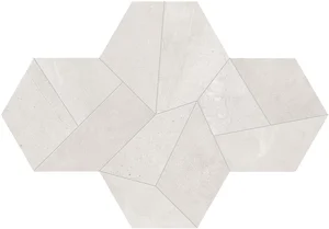 Мозаика Ergon Architect Resin Design Mini Tokyo White Naturale E27K 17x22,6 натуральная