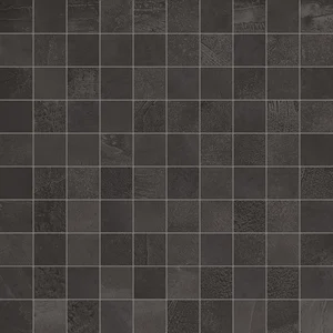 Мозаика Ergon Architect Resin Mosaico Bruxelles Black Lappato E2G5 30x30 лаппатированная