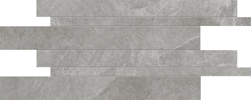 Мозаика Ergon Cornerstone Listelli Sfalsati Slate Grey E2SM 30x60 натуральная