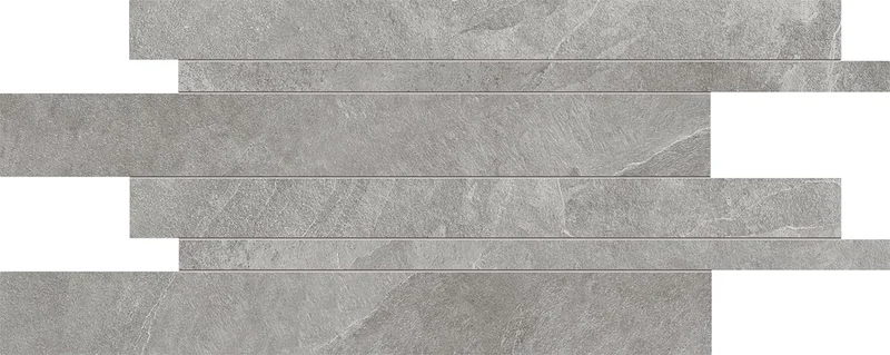 Мозаика Ergon Cornerstone Listelli Sfalsati Slate Grey EKKM 30x60 натуральная