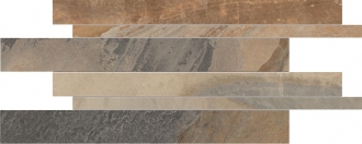 Cornerstone Listelli Sfalsati Slate Multicolor E2S5