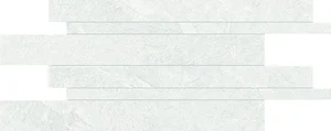 Мозаика Ergon Cornerstone Listelli Sfalsati Slate White EKKL 30x60 натуральная