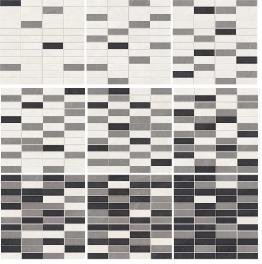 Мозаика Ergon Cornerstone Mosaico Plurima Degrade EKS3 30x30 натуральная