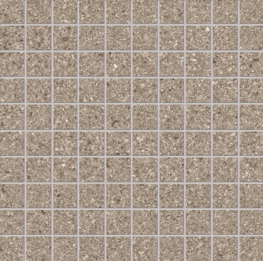 Мозаика Ergon Grainstone Mosaico Fine Grain Taupe Naturale E0TD 30x30 натуральная