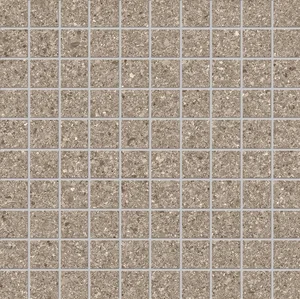 Мозаика Ergon Grainstone Mosaico Fine Grain Taupe Naturale E0TD 30x30 натуральная