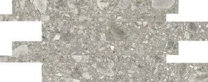 Мозаика Ergon Lombarda Listelli Sfalsati Grigio Naturale EDH9 30x60 натуральная