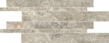 Мозаика Ergon Oros Stone Listelli Sfalsati Greige EL1S 30x60 матовая