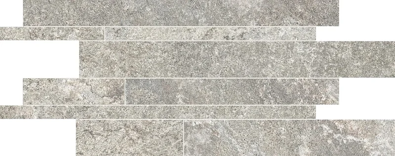 Мозаика Ergon Oros Stone Listelli Sfalsati Grey EL1T 30x60 матовая