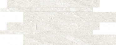 Мозаика Ergon Oros Stone Listelli Sfalsati White EL1Q 30x60 матовая