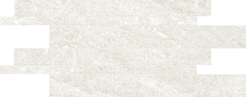 Мозаика Ergon Oros Stone Listelli Sfalsati White EL1Q 30x60 матовая