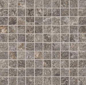 Мозаика Ergon Oros Stone Mosaico Anthracite EL1N 30x30 матовая