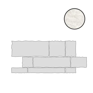Керамогранит Ergon Oros Stone Multi Prestige Brecciato White EL9M 60x130 матовый