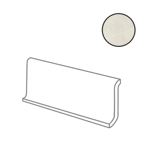 Бордюр Ergon Stone Project Cove Base White Naturale E1FJ 16x30 натуральный