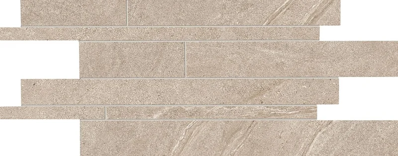 Мозаика Ergon Stone Project Listelli Sfalsati Controfalda Mix Nat-Lap Sand E39R 30x60 натуральная