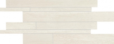 Мозаика Ergon Stone Project Listelli Sfalsati Controfalda Mix Nat-Lap White E1EW 30x60 натуральная