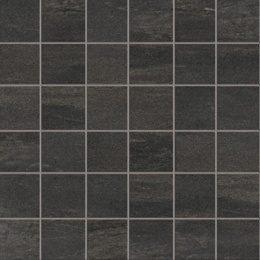 Мозаика Ergon Stone Project Mosaico Falda Black Naturale E1EV 30x30 натуральная