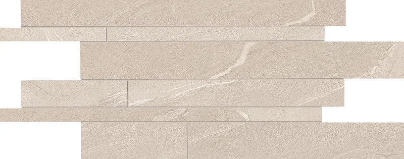 Мозаика Ergon Stone Talk Listelli Sfalsati Martellata Sand Naturale EDQQ 30x60 натуральная
