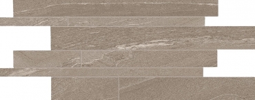 Мозаика Ergon Stone Talk Listelli Sfalsati Martellata Taupe Naturale EDQR 30x60 натуральная