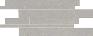 Мозаика Ergon Stone Talk Listelli Sfalsati Minimal Grey Naturale EDQM 30x60 натуральная