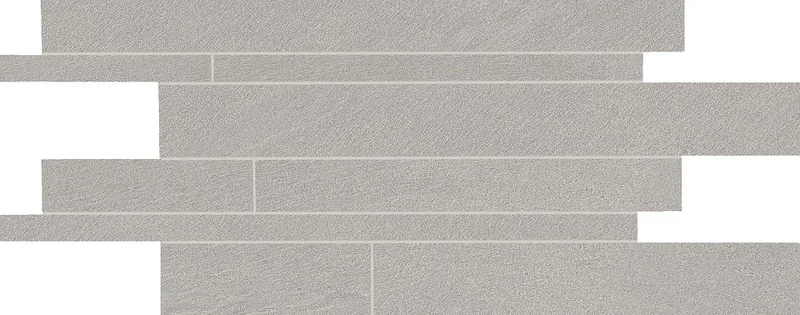 Мозаика Ergon Stone Talk Listelli Sfalsati Minimal Grey Naturale EDQM 30x60 натуральная
