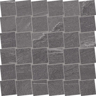 Stone Talk Mosaico Dado Martellata Dark Naturale EDRJ
