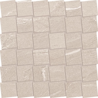 Stone Talk Mosaico Dado Martellata Sand Naturale EDRF