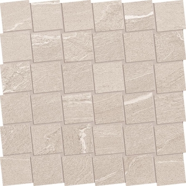 Мозаика Ergon Stone Talk Mosaico Dado Martellata Sand Naturale EDRF 30x30 натуральная