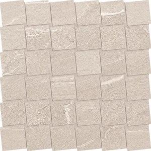 Мозаика Ergon Stone Talk Mosaico Dado Martellata Sand Naturale EDRF 30x30 натуральная