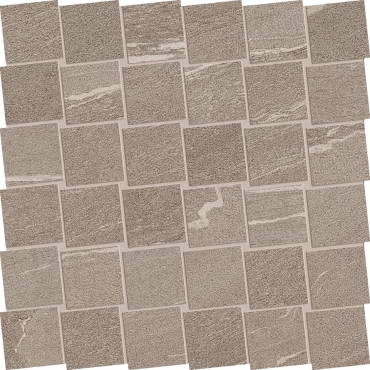 Мозаика Ergon Stone Talk Mosaico Dado Martellata Taupe Naturale EDRG 30x30 натуральная
