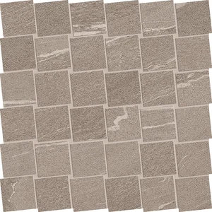 Мозаика Ergon Stone Talk Mosaico Dado Martellata Taupe Naturale EDRG 30x30 натуральная