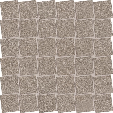 Мозаика Ergon Stone Talk Mosaico Dado Minimal Taupe Naturale EDRA 30x30 натуральная