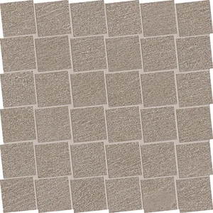 Мозаика Ergon Stone Talk Mosaico Dado Minimal Taupe Naturale EDRA 30x30 натуральная