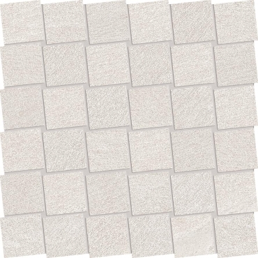 Мозаика Ergon Stone Talk Mosaico Dado Minimal White Naturale EDR8 30x30 натуральная