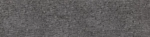 Керамогранит Ergon Stone Talk Rullata Dark Naturale ED4U 30x120 структурированный