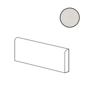 Бордюр Ergon Tr3Nd Becco Civetta Majolica White EC9U 12,5x25 матовый