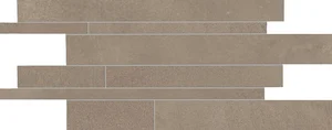 Мозаика Ergon Tr3Nd Listelli Sfalsati Concrete Taupe EAUU 30x60 матовая