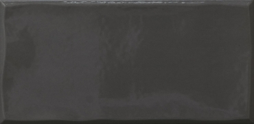 Плитка Ergon Tr3Nd Majolica Shiny Black E40G 12,5x25 глянцевая