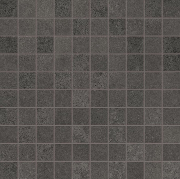 Мозаика Ergon Tr3Nd Mosaico Concrete Black EAVZ 30x30 матовая