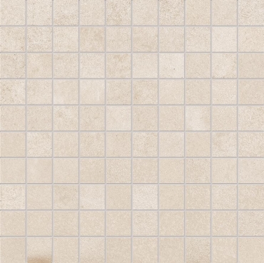 Мозаика Ergon Tr3Nd Mosaico Concrete Ivory EAVT 30x30 матовая