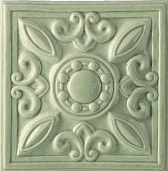 Вставка Grazia Essenze Neoclassico Felce Craquele NEO08 13x13 глянцевая