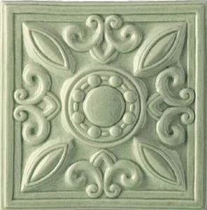 Вставка Grazia Essenze Neoclassico Felce Craquele NEO08 13x13 глянцевая