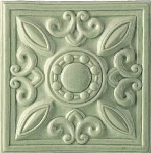Вставка Grazia Essenze Neoclassico Felce NEO04 13x13 глянцевая