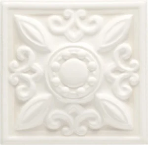Вставка Grazia Essenze Neoclassico Magnolia NEO01 13x13 глянцевая