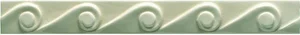 Бордюр Grazia Essenze Onda Felce ONDA400 3x26 глянцевый