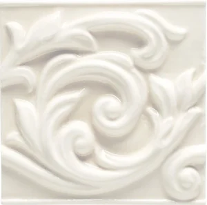 Декоративный элемент Grazia Essenze Voluta Magnolia VO01 13x13 глянцевый