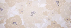 Декоративный элемент Essere Allegria Fiore Beige 20x50 глянцевый