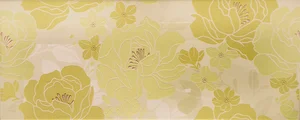 Декоративный элемент Essere Allegria Fiore Crema 20x50 глянцевый