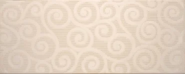 Декоративный элемент Essere Allegria Ricciolo Beige 20x50 глянцевый