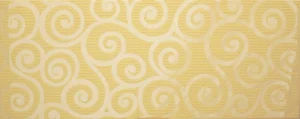 Декоративный элемент Essere Allegria Ricciolo Crema 20x50 глянцевый